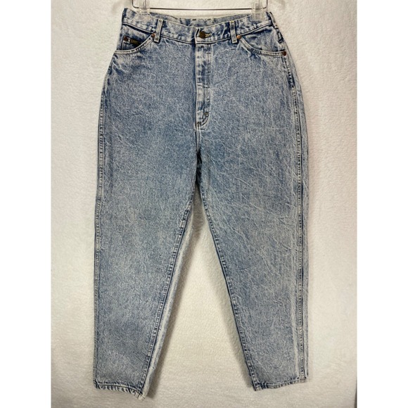 Lee Denim - Lee Rider's Women's size 16 Vintage Acid Wash High Waist Tapered Leg